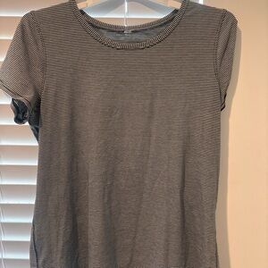 LULULEMON STRIPED SHIRT/ SIZE 10